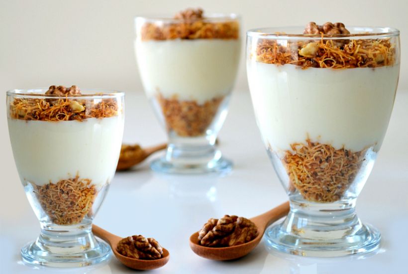 Bardakta Muhallebi Tarifi ve Malzemeleri