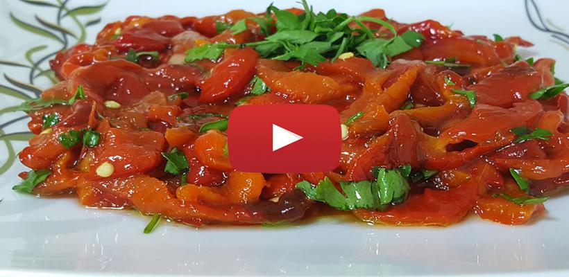 Biber Salatasi Tarifi ve Malzemeleri