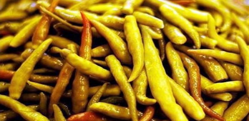 Biberiye Turşusu Tarifi ve Malzemeleri