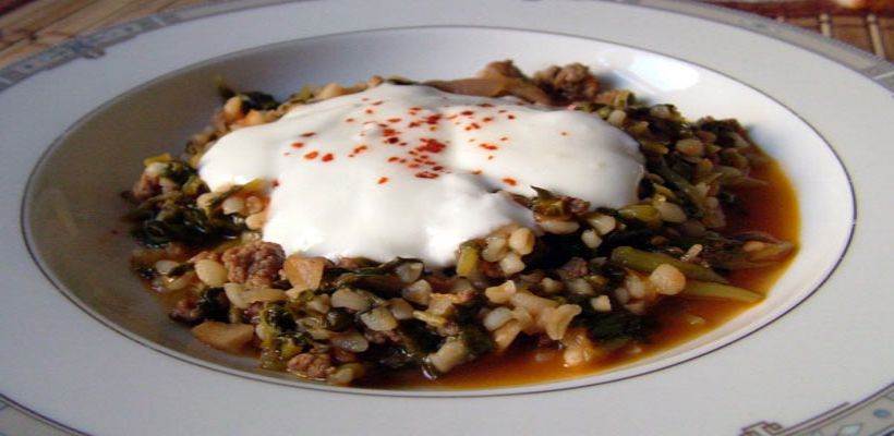 Bulgurlu Ispanak Yemeği Tarifi ve Malzemeleri