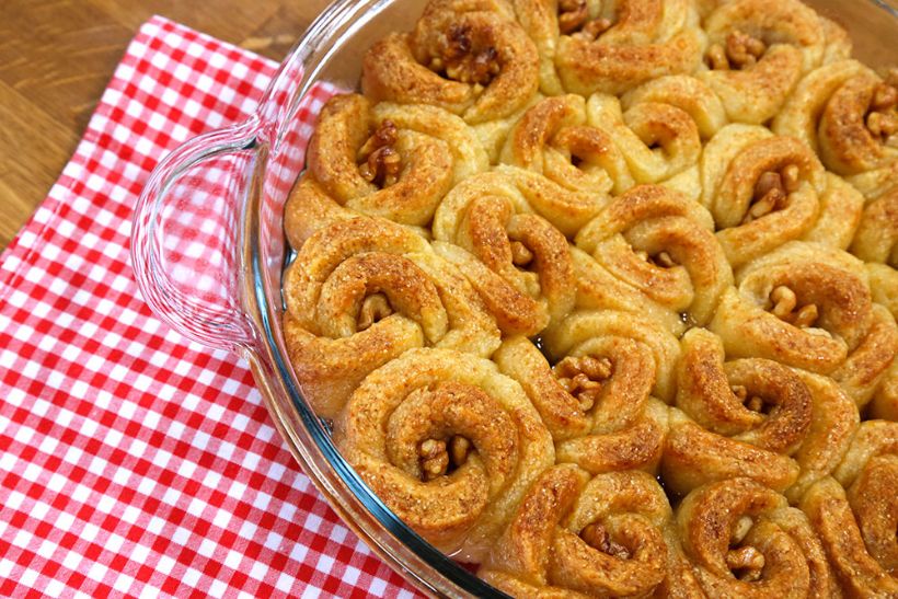 Cevizli Gül Tatlısı Tarifi ve Malzemeleri