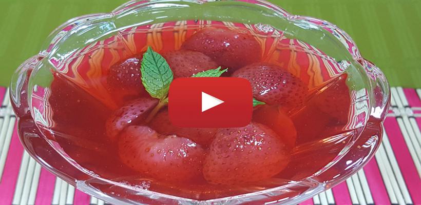 Çilek Kompostosu Tarifi ve Malzemeleri