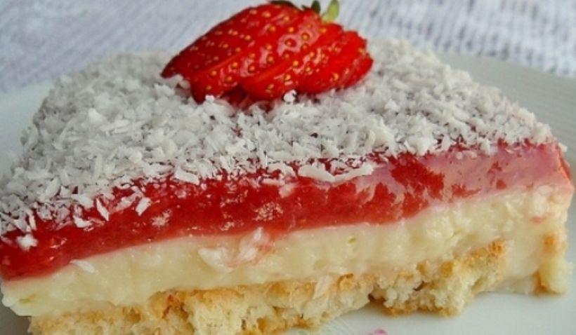 Çilekli Etimek Tatlısı Tarifi ve Malzemeleri