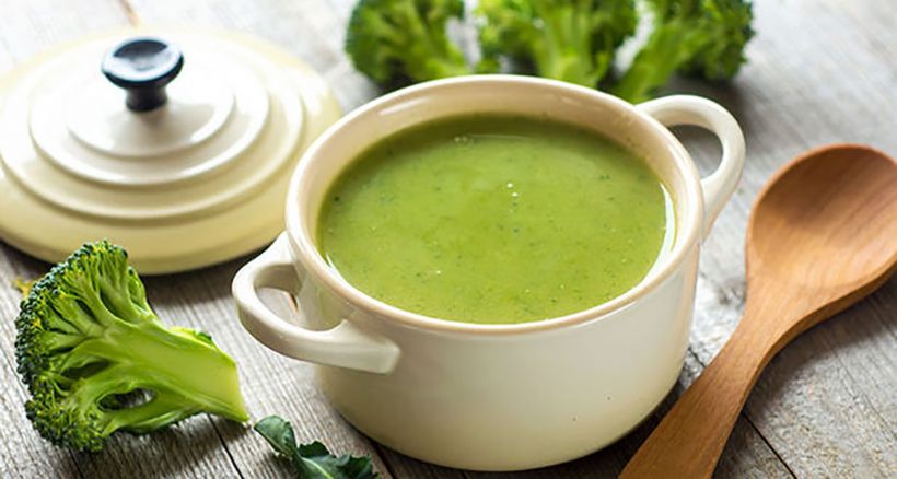 8 Kişilik Diyet Brokoli Çorbası Tarifi ve Malzemeleri