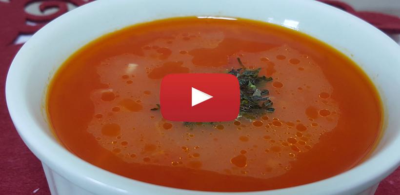 Diyet Domates Çorbası Tarifi ve Malzemeleri