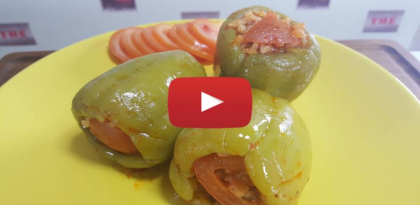 8 Kişilik Etli Biber Dolması Tarifi ve Malzemeleri