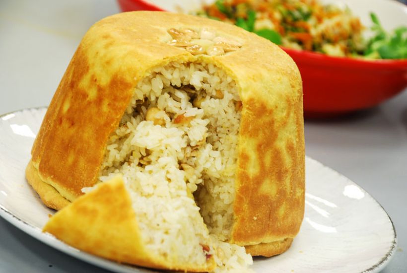 8 Kişilik Etli Perde Pilavı Tarifi ve Malzemeleri