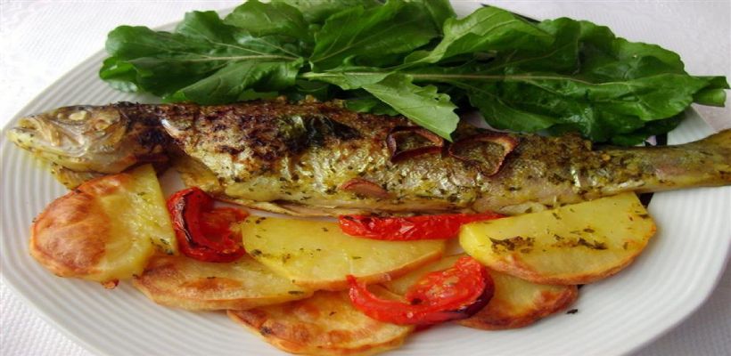 Fırında Alabalık Tarifi ve Malzemeleri