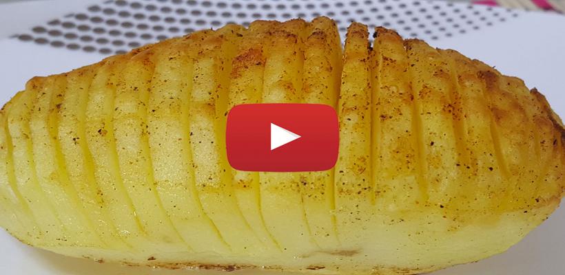 8 Kişilik Fırında Dilim Patates Tarifi ve Malzemeleri