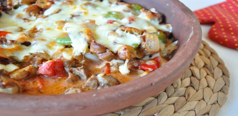 8 Kişilik Fırında Etli Mantar Tarifi ve Malzemeleri