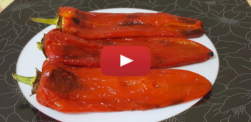 8 Kişilik Fırında Kırmızı Biber Közlemesi Tarifi ve Malzemeleri