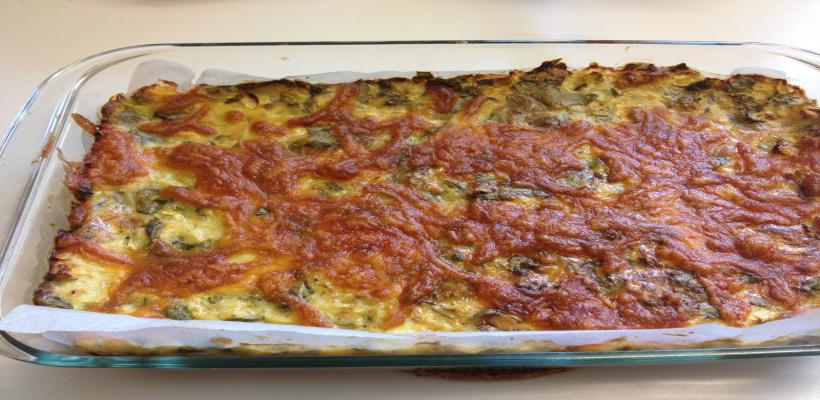 Fırında Pırasa Mücveri Tarifi ve Malzemeleri