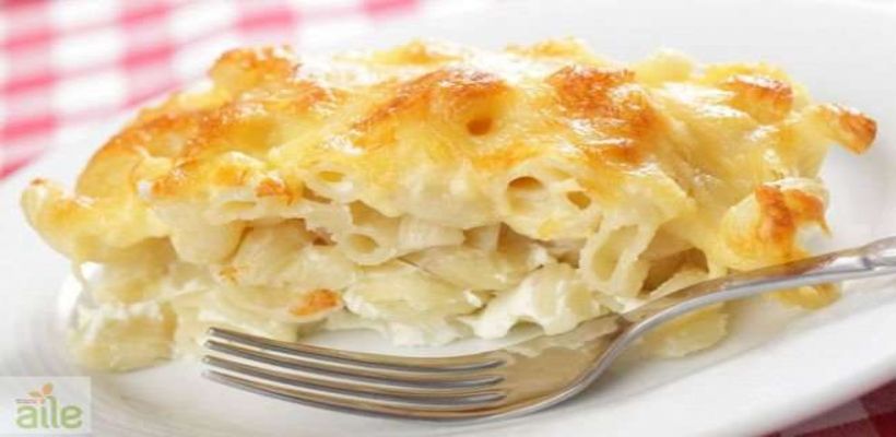 8 Kişilik Fırında Sosisli Makarna Tarifi ve Malzemeleri
