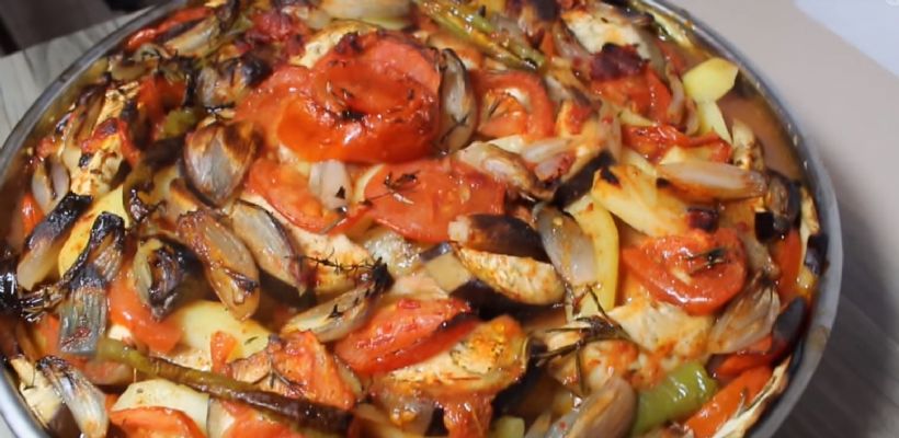 8 Kişilik Fırında Tavuk Kebabı Tarifi ve Malzemeleri