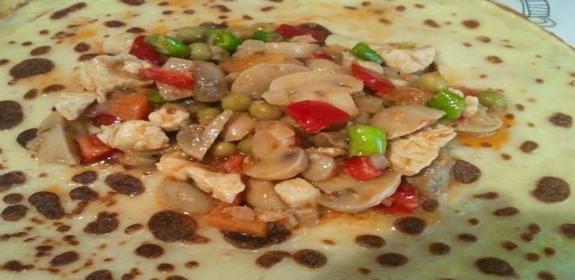 Fırında Tavuklu Krep Tarifi ve Malzemeleri