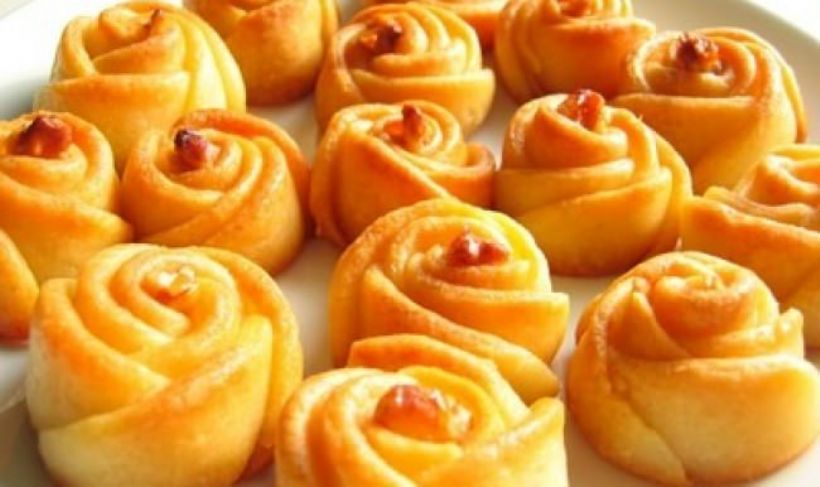 8 Kişilik Gül Kurabiye Tarifi ve Malzemeleri