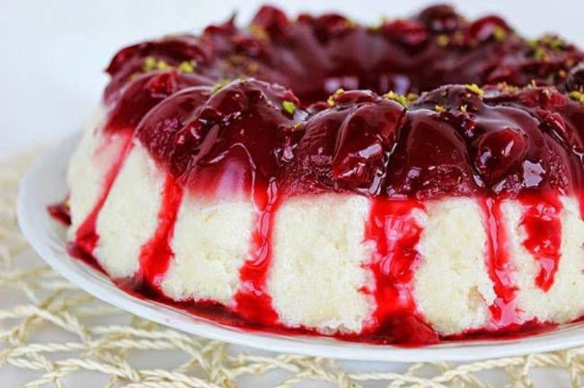 8 Kişilik İki Renkli İrmik Tatlısı Tarifi ve Malzemeleri