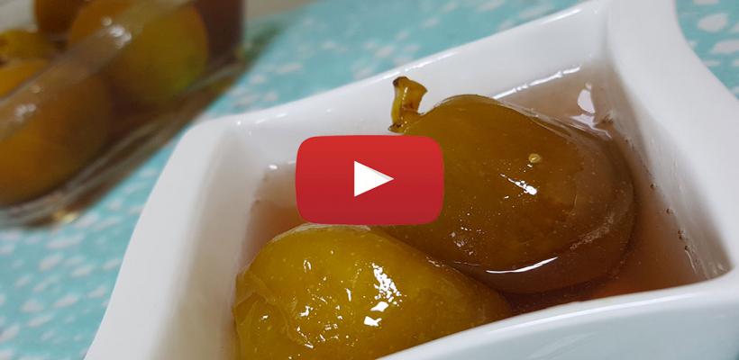 İncir Reçeli Tarifi ve Malzemeleri