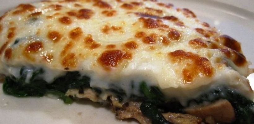 8 Kişilik Ispanaklı Tavuk Graten Tarifi ve Malzemeleri