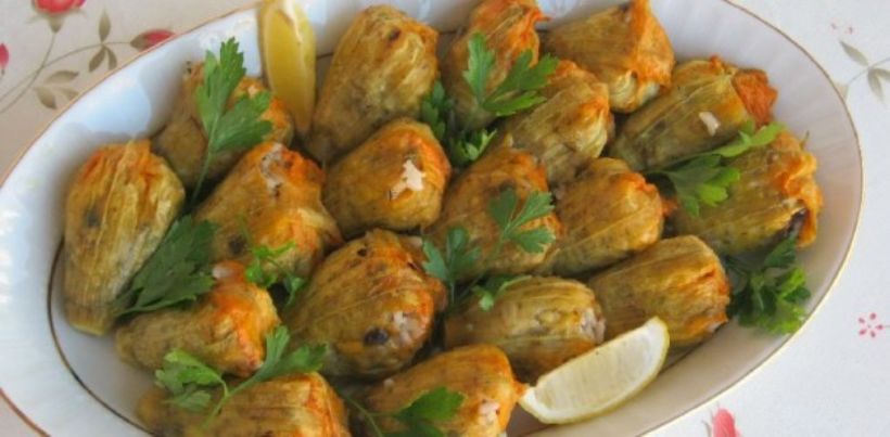 Kabak Çiçeği Dolması Tarifi ve Malzemeleri