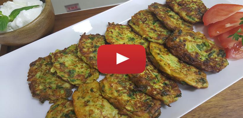 8 Kişilik Kabak Mücver Tarifi ve Malzemeleri