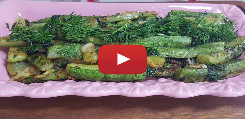 8 Kişilik Kabak Salatası Tarifi ve Malzemeleri