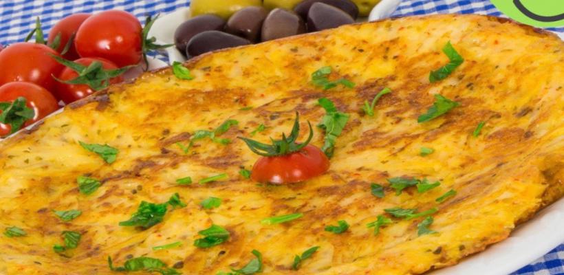 8 Kişilik Kahvaltılık Patates Pizzası Tarifi ve Malzemeleri