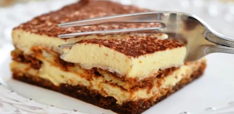 8 Kişilik Kahveli Tiramisu Tarifi ve Malzemeleri