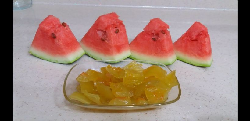 Karpuz Kabuğu Reçeli Tarifi ve Malzemeleri