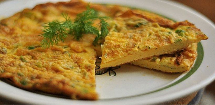 8 Kişilik Kaşar Peynirli Omlet Tarifi ve Malzemeleri