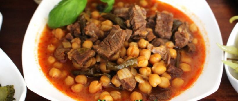 Kemikli Etli Nohut Tarifi ve Malzemeleri