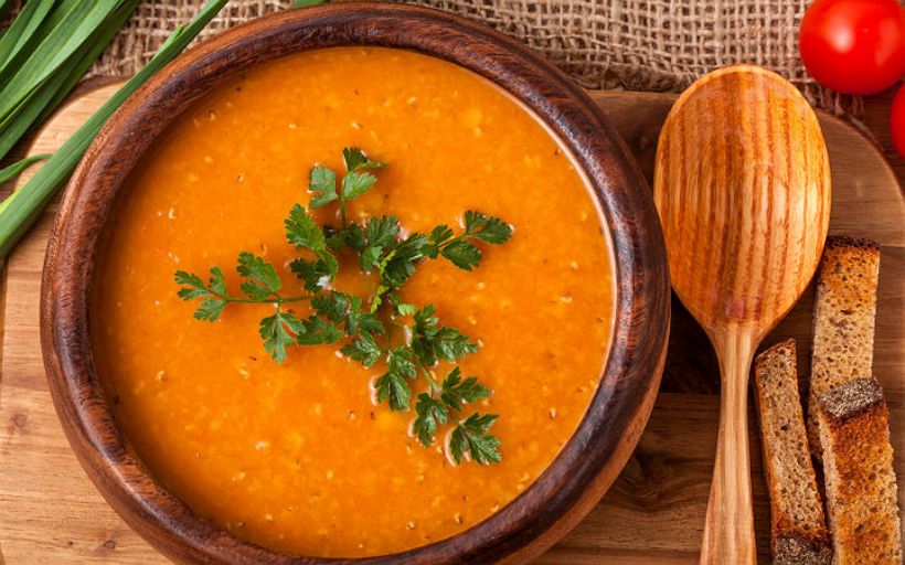 8 Kişilik Kırmızı Mercimek Çorbası Tarifi ve Malzemeleri