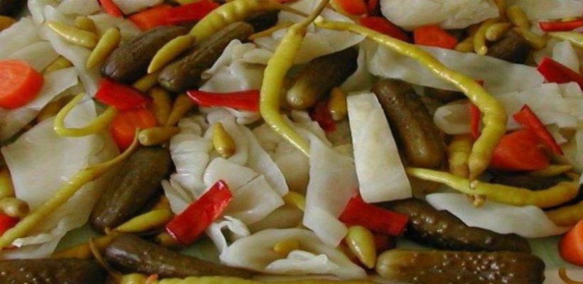 8 Kişilik Kış Turşusu Tarifi ve Malzemeleri