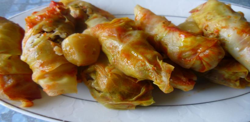 8 Kişilik Kıymalı Lahana Dolması Tarifi ve Malzemeleri