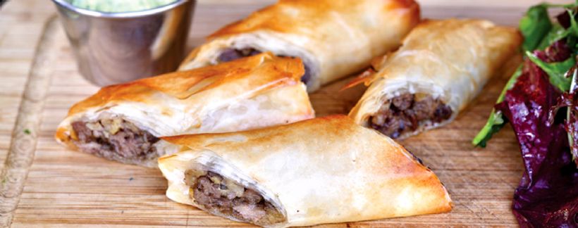 8 Kişilik Kıymalı Mantarlı Börek Tarifi ve Malzemeleri