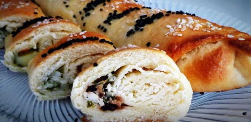 8 Kişilik Kıymalı Rulo Poğaça Tarifi ve Malzemeleri