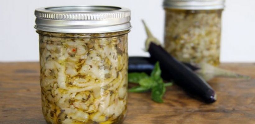 8 Kişilik Közlenmiş Patlıcan Turşusu Tarifi ve Malzemeleri