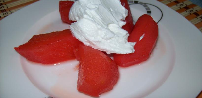 Krem Şantili Ayva Tatlısı