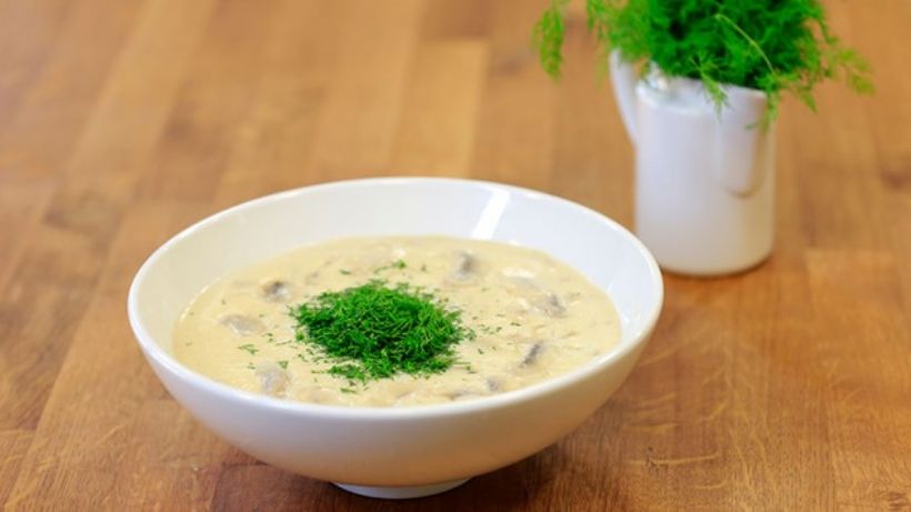 8 Kişilik Kremalı Mantar Çorbası Tarifi ve Malzemeleri