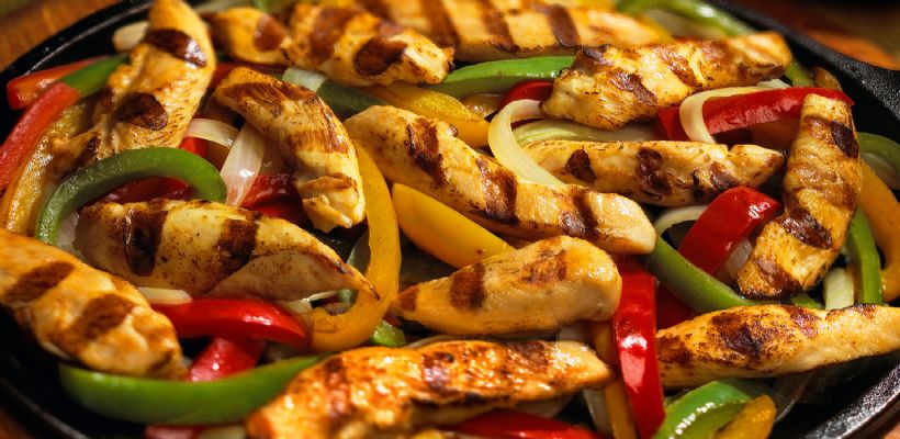 Kremalı Tavuk Fajita Tarifi ve Malzemeleri