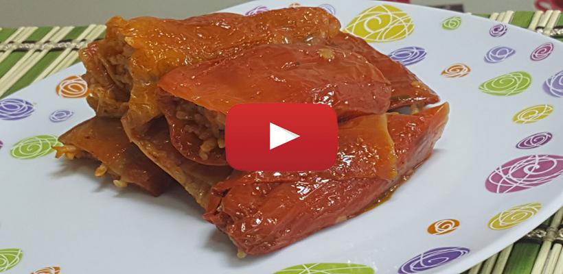 Kuru Biber Dolması Tarifi ve Malzemeleri