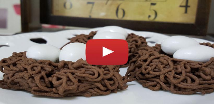 Kuş Yuvası Kurabiye Tarifi ve Malzemeleri