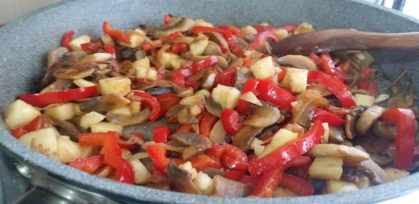 Kuşbaşılı Mantar Sote Tarifi ve Malzemeleri