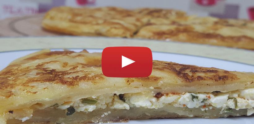 8 Kişilik Lavaştan Tava Böreği Tarifi ve Malzemeleri