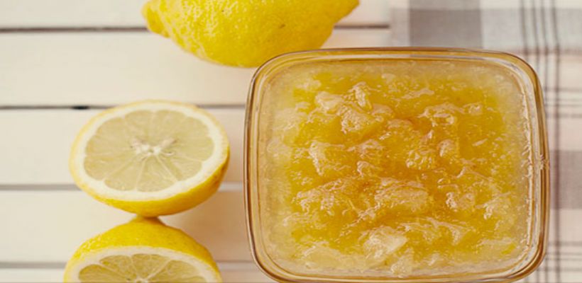 8 Kişilik Limon Reçeli Tarifi ve Malzemeleri