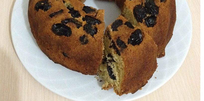 8 Kişilik Limonlu Üzümlü Kek Tarifi ve Malzemeleri