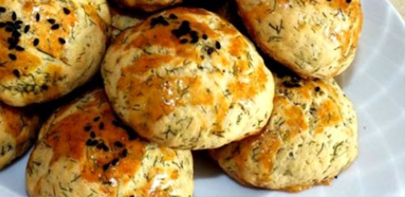 8 Kişilik Mahlepli Dereotlu Poğaça Tarifi ve Malzemeleri