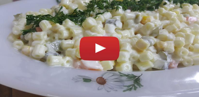 Makarna Salatası Tarifi ve Malzemeleri