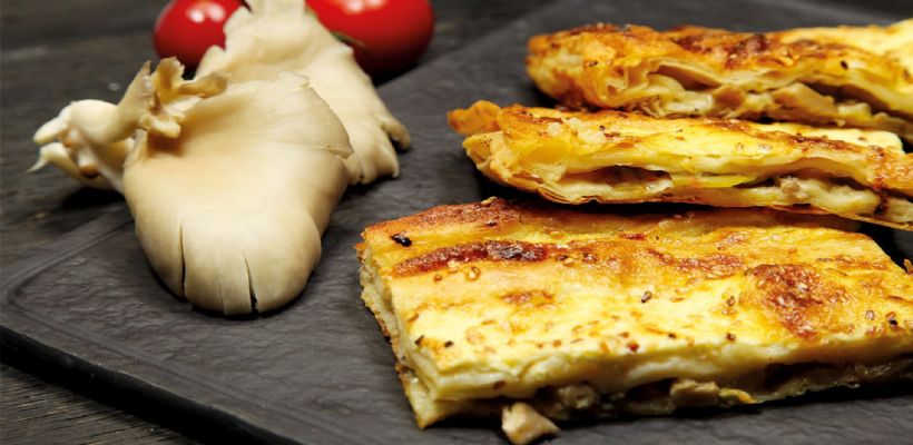 Mantarlı Börek Tarifi ve Malzemeleri