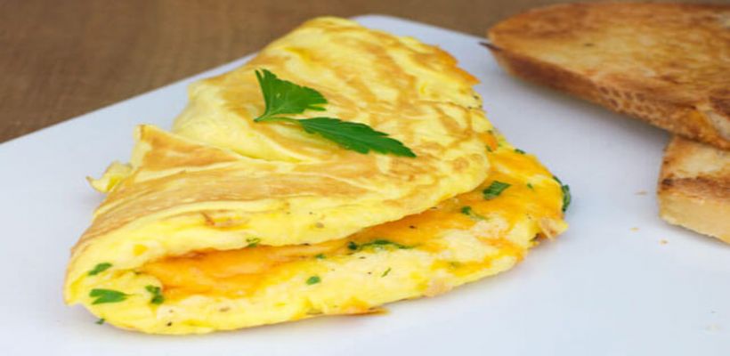 Maydanozlu Peynirli Omlet